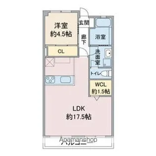 名栄ビル【302号室】の間取り