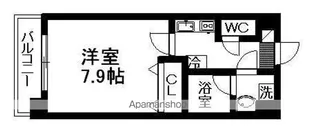 しゃとれ山手町【1階】の間取り