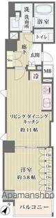 IBIS市ヶ谷【5階】の間取り