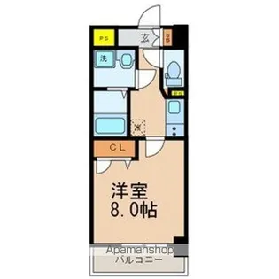 グランハイアット【903号室号室】の間取り