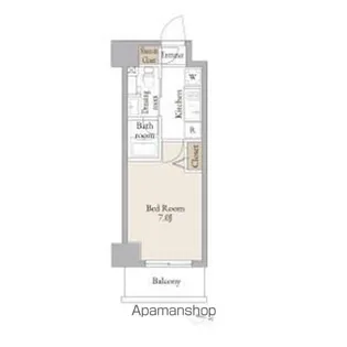 愛知県名古屋市北区志賀町4丁目【マンション】の間取り