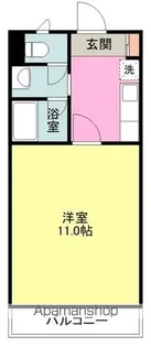 アーバンハイツ若松【10F号室】の間取り