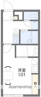 レオパレスグット・ケミストリー【2階】の間取り