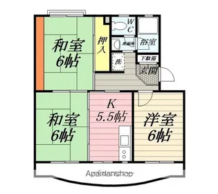 メゾン星崎【3階】の間取り