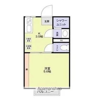 エステートピアWINS【2階】の間取り