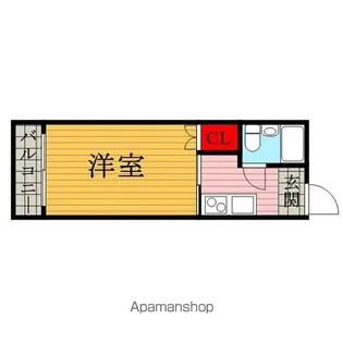 メゾン・ド・フォンテーヌ【1階】の間取り