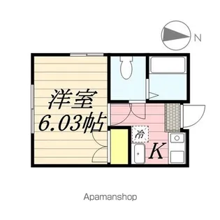 テレーゼ港南中央【104号室】の間取り