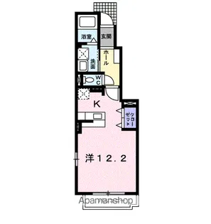 オーブ【1階】の間取り