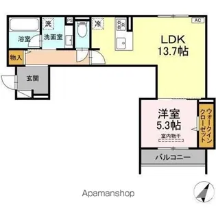 和NAGOMI【2階】の間取り