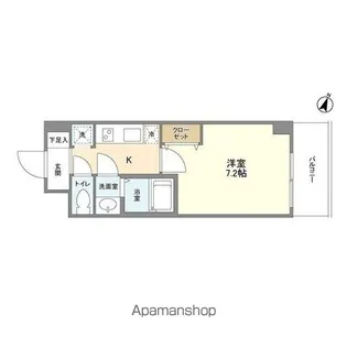 LOC’S YOKODAI【3階】の間取り