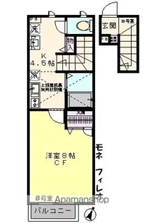モネ・フィレオ【2階】の間取り