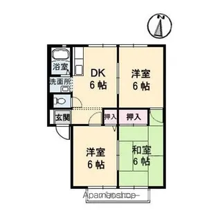 グリーンヒルズ泉川 C棟【2階】の間取り