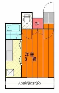 リオン・ドール【6階】の間取り