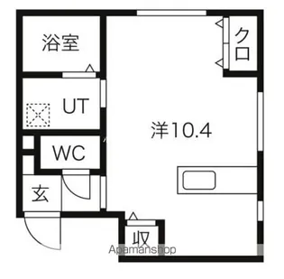 アルカディア手稲パークサイド【5階】の間取り