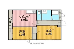 HERENCIA (エレンシア)【2階】の間取り