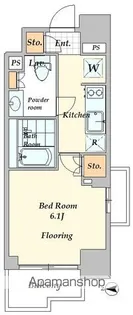 レジディア新宿イーストⅢ【2階】の間取り