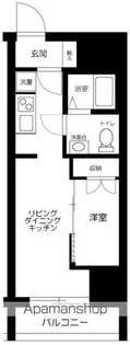 ROXIS日暮里【3階】の間取り