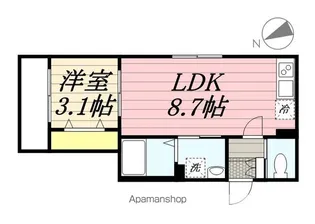 AJ馬橋Ⅴ【3階】の間取り