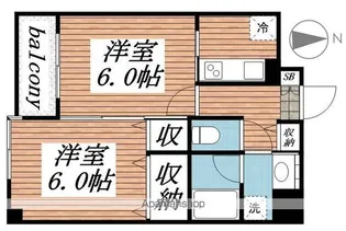 パルテールIWASAKI【3階】の間取り