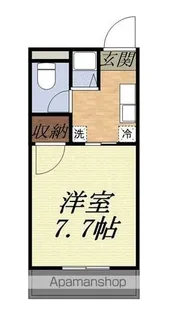 エスポワールII【2階】の間取り