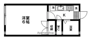 ビレッジ柏木【1階】の間取り