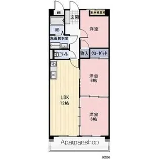 LIVEON【3階】の間取り