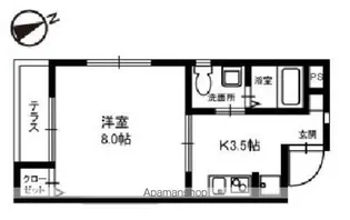 CASA・DEL・SOLE【1階】の間取り