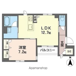フェリーチェ 世田谷【301号室】の間取り