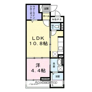 アルボル リオ XI【1階】の間取り
