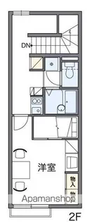レオパレス花【2階】の間取り