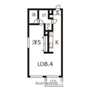 クロサスレジデンス徳川園【1002号室】の間取り