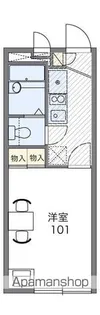 レオパレス大畑【1階】の間取り