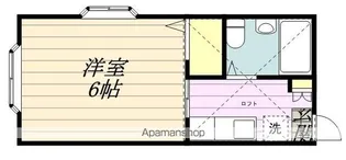 千葉県千葉市中央区登戸4丁目【アパート】の間取り