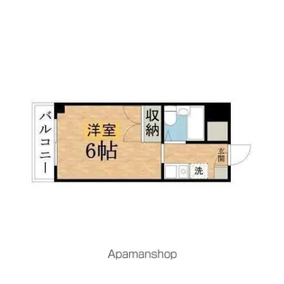 にしむらや第2ビル【403号室】の間取り