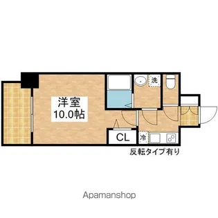 プレサンス上前津プレス【7階】の間取り