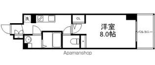 滋賀県草津市南草津1丁目【マンション】の間取り