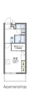 レオパレスSKY【1階】の間取り