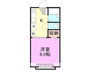 ハイコーポ柳郷地C棟【2階】の間取り