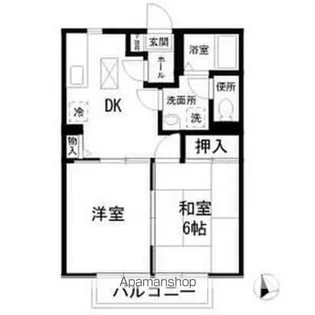 ピアリII【1階】の間取り