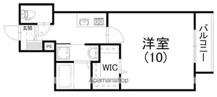 ロイヤルシティ浜松【303号室】の間取り
