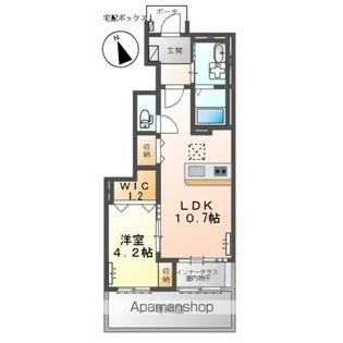 ルミナスA【1階】の間取り