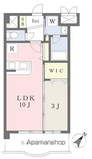 R’Sレジデンス松島【206号室号室】の間取り