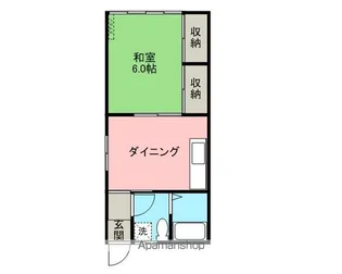 エスポワール【104号室】の間取り