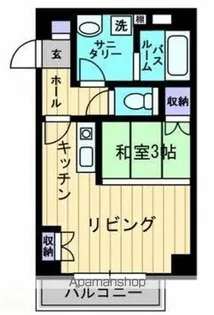 アディオ錦町【401号室】の間取り