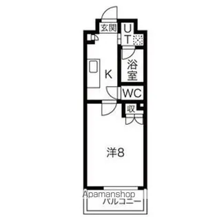 シティライフ明が丘【3階】の間取り