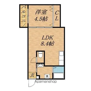 PRIME8・8【2階】の間取り