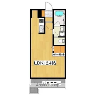 ロータス下荒田【5階】の間取り