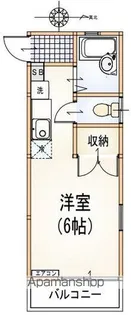 ブルーベル南大沢【2階】の間取り