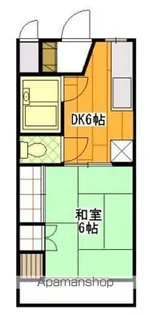 コーポみずほ【1階】の間取り