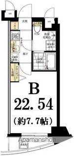 1Kの間取り画像